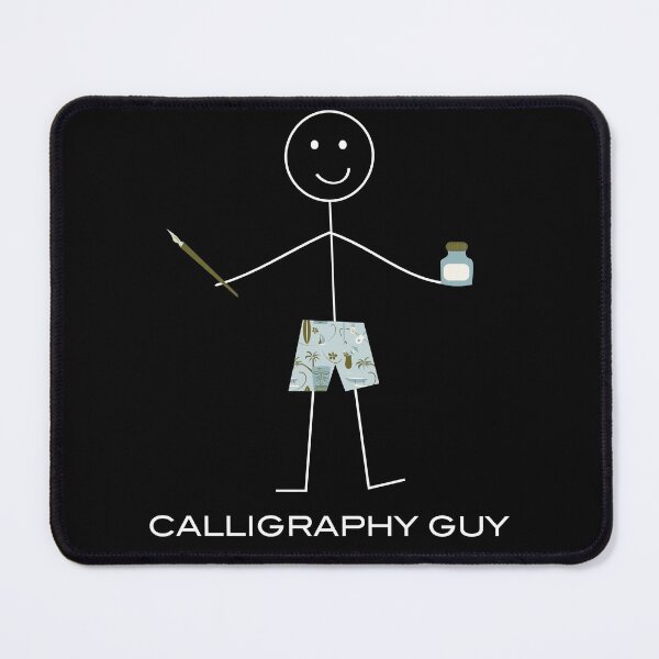 Item preview, Funny Mens Calligraphy design designed and sold by whyitsme.