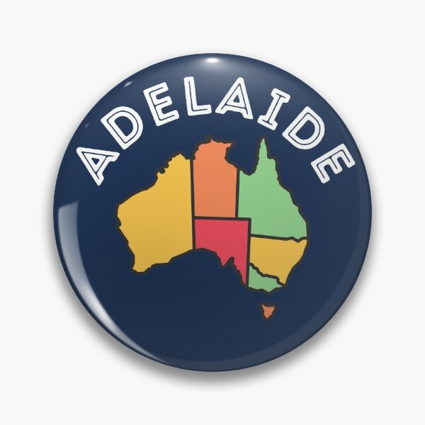 Item preview, Adelaide Map of Australia designed and sold by LamaraK.