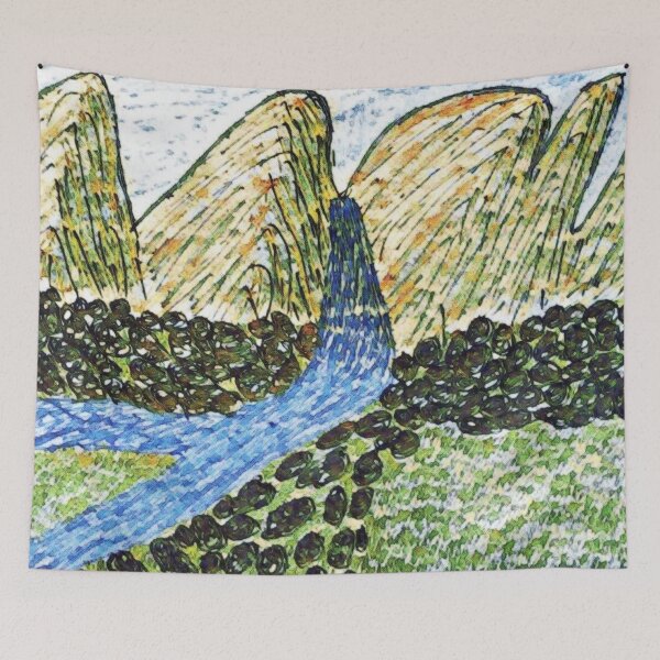 Item preview, Waterfall Art designed and sold by mindmaster007.