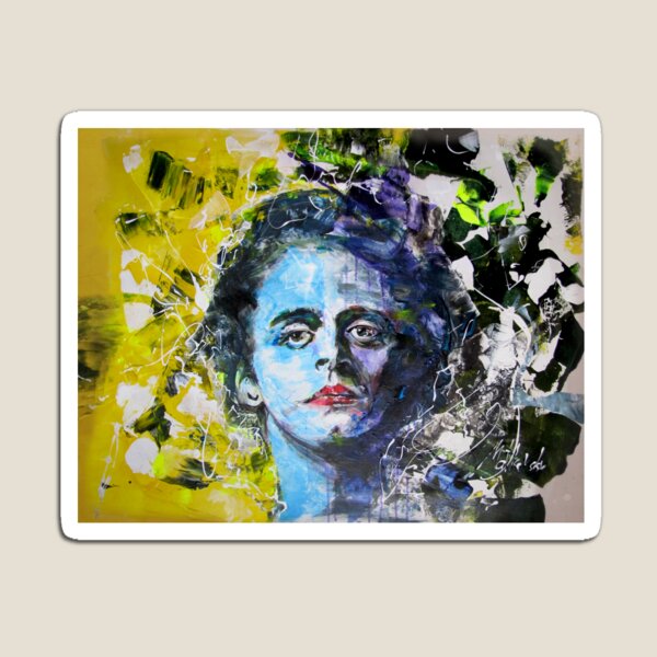 Mikhail Baryshnikov Russian-American dancer, choreographer, actor Original Painting 2 on Canvas Magnet