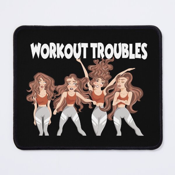 Item preview, workout troubles designed and sold by smokin-prints.