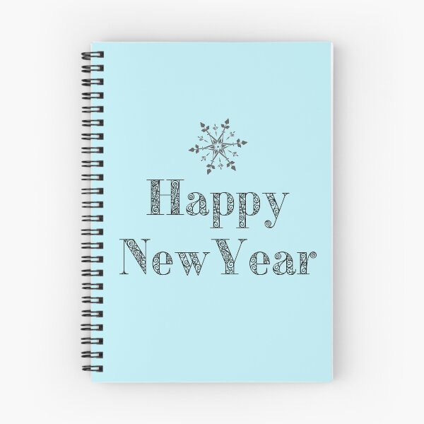 Item preview, Happy New Year Tree Black designed and sold by trendingatees.