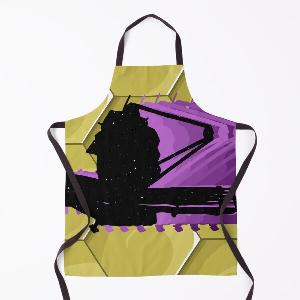 Item preview, Purple Retro Space Hexagonal Golden Mirror James Webb Space Telescope designed and sold by ActuallyAntag.