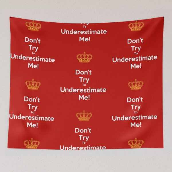 Item preview, Underestimate me designed and sold by AnnaAndVibes.