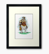 Olga Tesla Framed Print