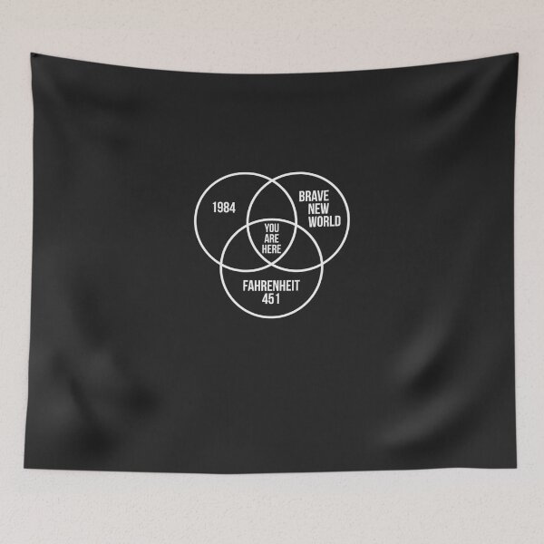 Item preview, 1984 Brave New World Fahrenheit 451 Conspiracy Essential designed and sold by DanaLeadbette.