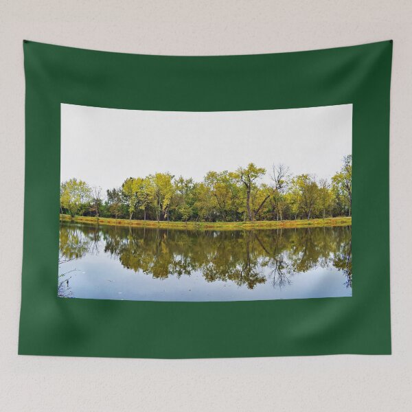 Item preview, Autumn Reflection on a Lake designed and sold by SEEphotos7171.