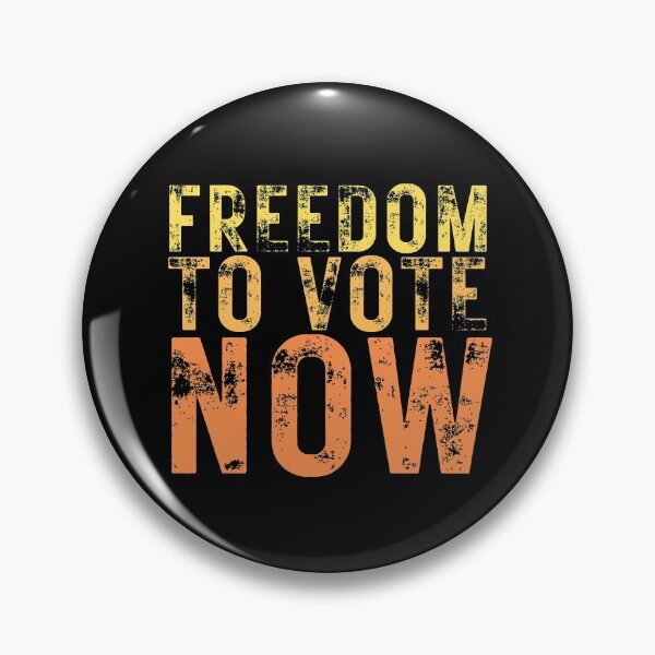 Item preview, Freedom To Vote Now Grunge Text Design designed and sold by EarthArtDesigns.