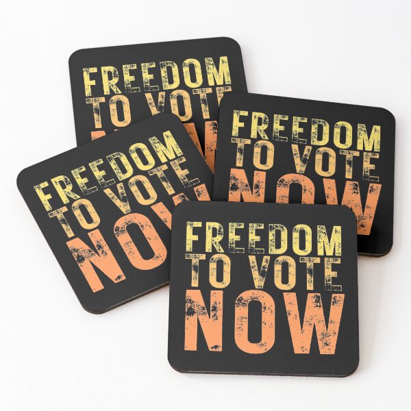 Item preview, Freedom To Vote Now Grunge Text Design designed and sold by EarthArtDesigns.
