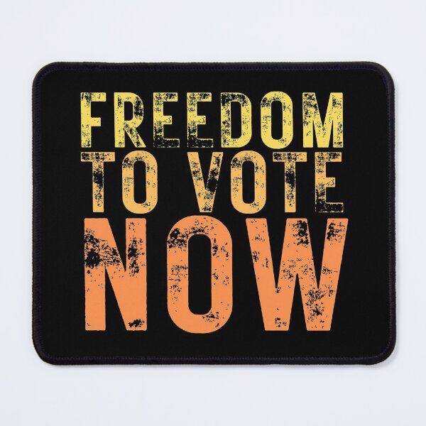 Item preview, Freedom To Vote Now Grunge Text Design designed and sold by EarthArtDesigns.