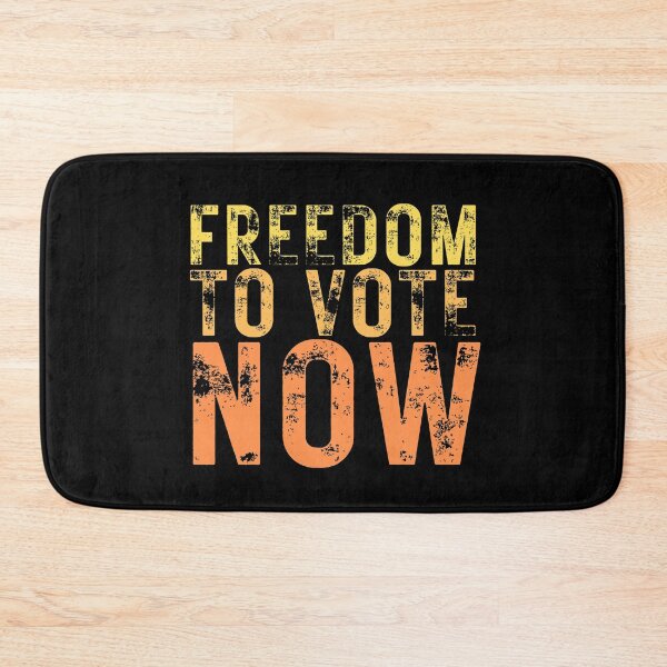Item preview, Freedom To Vote Now Grunge Text Design designed and sold by EarthArtDesigns.