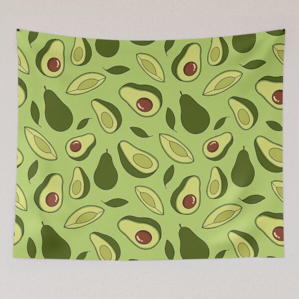 Item preview, Green Avocados Cute Pattern  designed and sold by trajeado14.