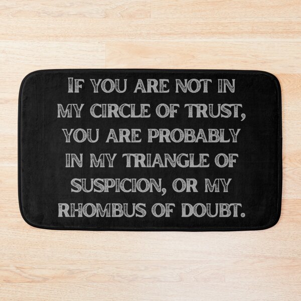 Item preview, Circle of Trust - Geometry Shapes designed and sold by erinbookdragon.
