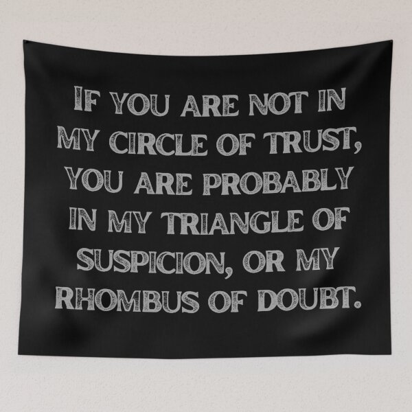 Item preview, Circle of Trust - Geometry Shapes designed and sold by erinbookdragon.