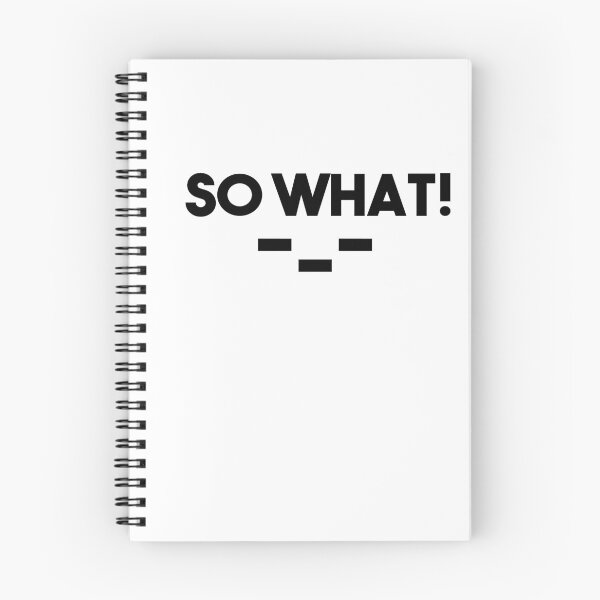 Item preview, So What Slogan designed and sold by Heddar Badreddine.