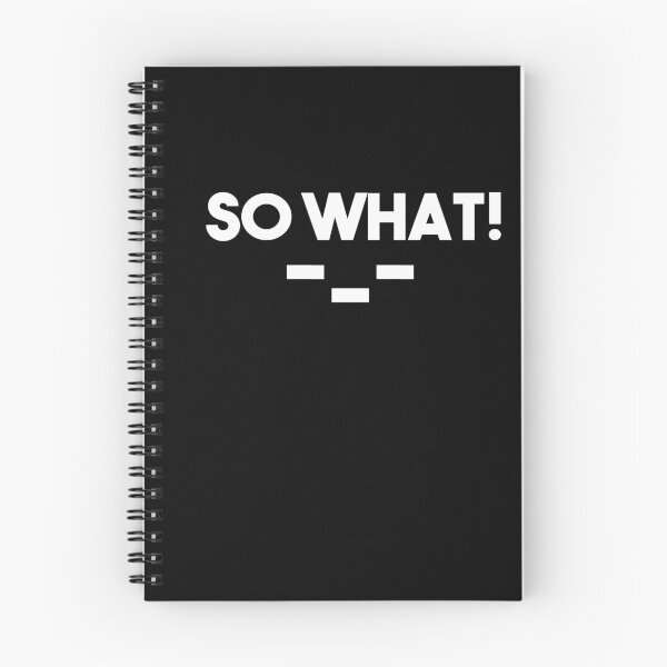 Item preview, So What Slogan designed and sold by Heddar Badreddine.