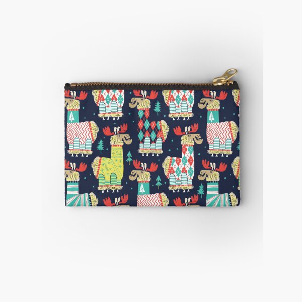 Item preview, Christmas Llamas-dark background designed and sold by LANDofCLE.