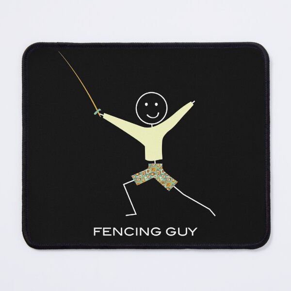 Item preview, Funny Mens Fencing Design designed and sold by whyitsme.