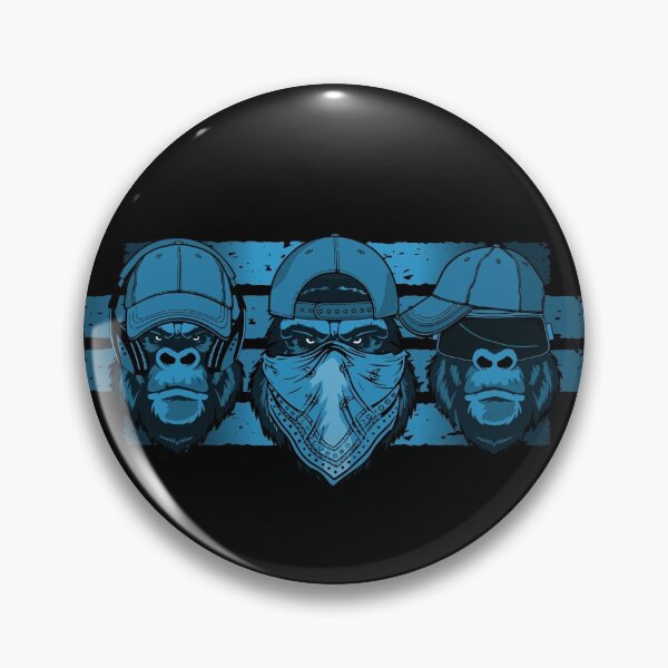 Item preview, Three wise gamer monkeys hear nothing speak see gamer 3G designed and sold by brunsch-print.