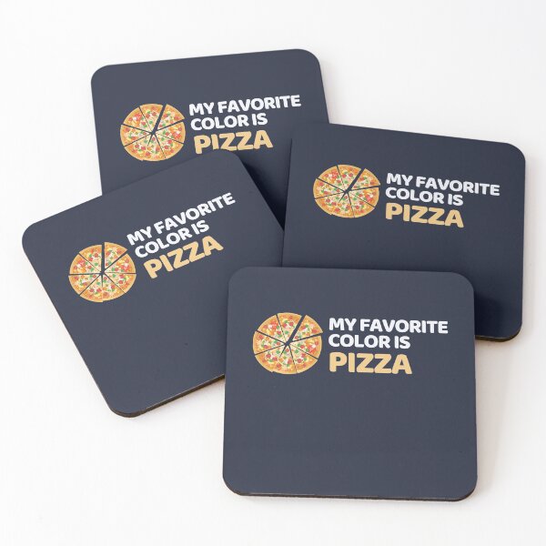 Item preview, My Favourite Color Is Pizza | Funny Pizza Quotes designed and sold by ExpertSayeed.