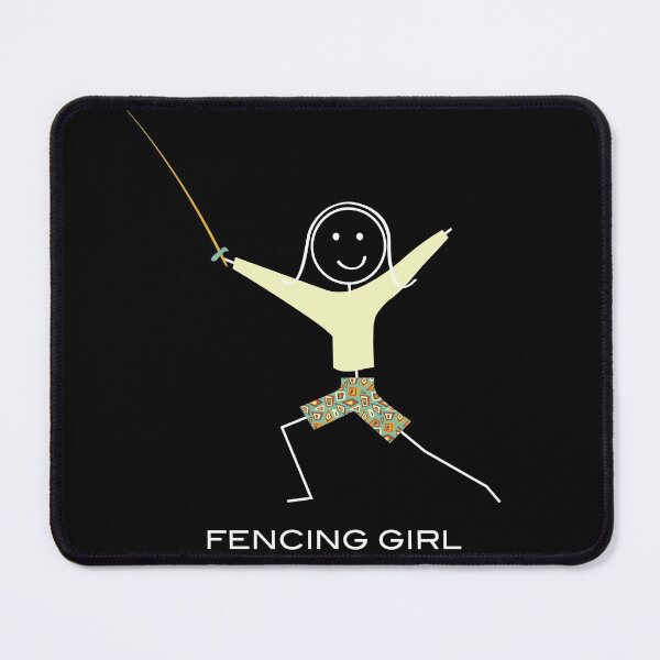 Item preview, Funny Womens Fencing Design designed and sold by whyitsme.