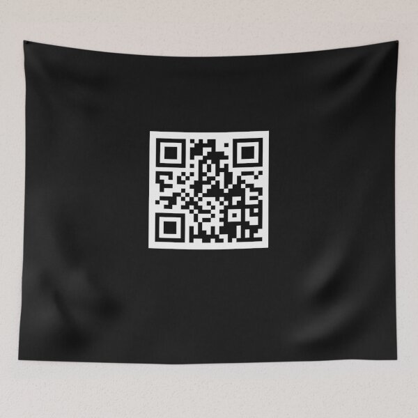 Item preview, Rick Roll QR Code Classic designed and sold by MICHAELNOWICKI.