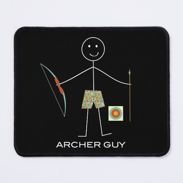 Item preview, Funny Mens Archery Design designed and sold by whyitsme.