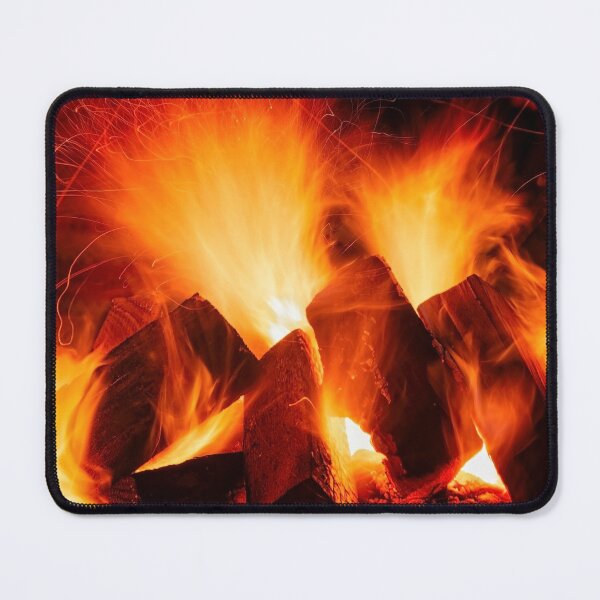 Artikelvorschau, Feuer Flamme Lagerfeuer Kamin Spicy Embers Burn entworfen und verkauft von MonArtisteSam.