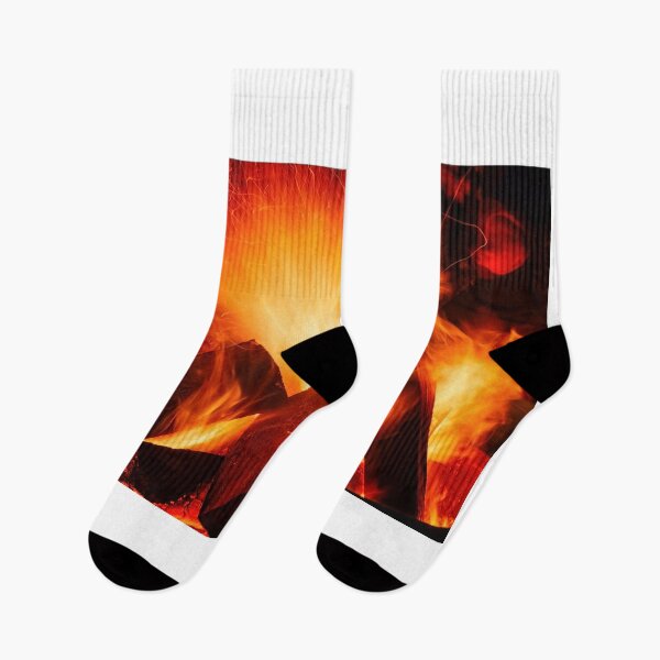 Item preview, Fire Flame Bonfire Fireplace Spicy Embers Burn designed and sold by MonArtisteSam.