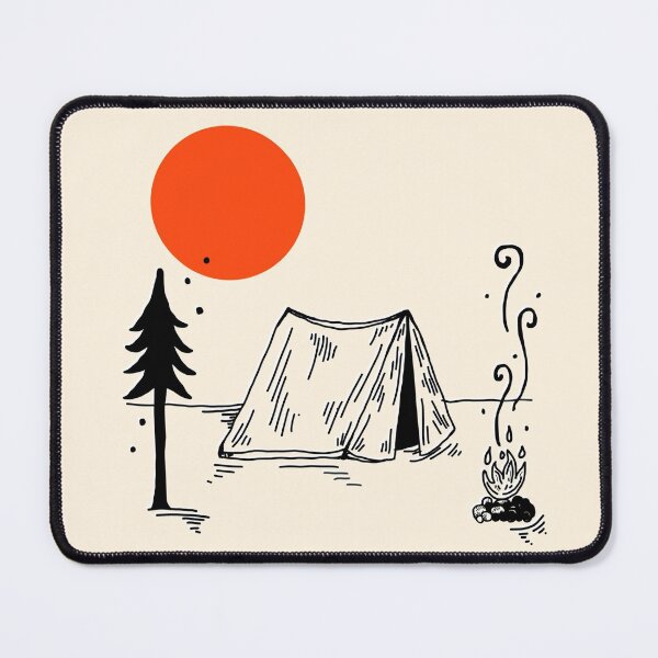 Item preview, Camping designed and sold by prettymuchart.