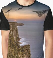 Avro Dawn Over Bempton Cliffs Graphic T-Shirt