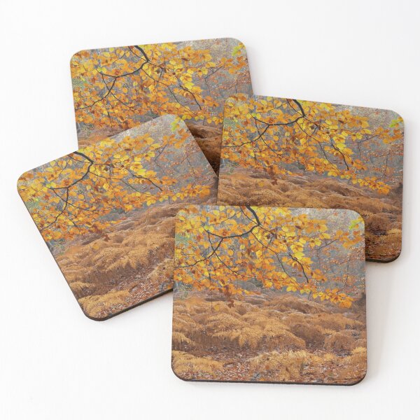 Item preview, Digital photograph of Autumn leaves and ferns designed and sold by SimonJohnson1.