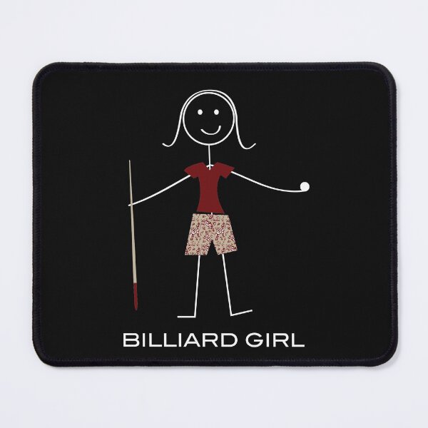 Item preview, Funny Womens Pool Player designed and sold by whyitsme.