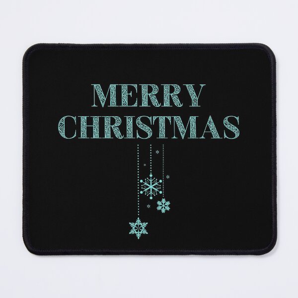 Item preview, Merry Christmas Decorations Blue  designed and sold by trendingatees.