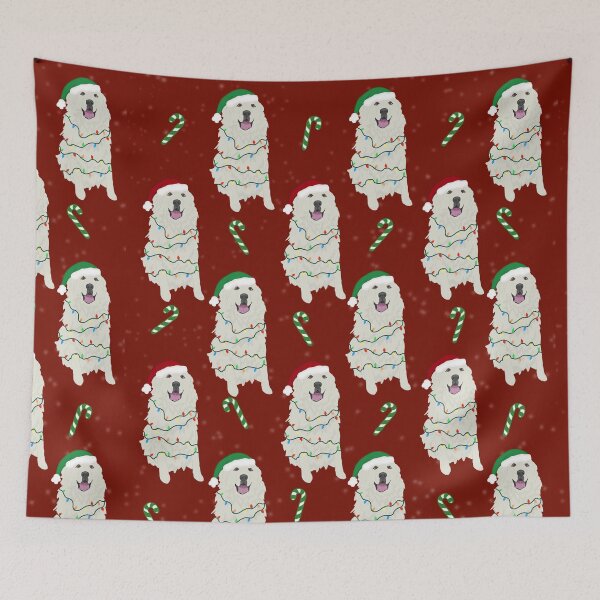 Item preview, Christmas Great Pyrenees Pattern  designed and sold by KantstandyaC.