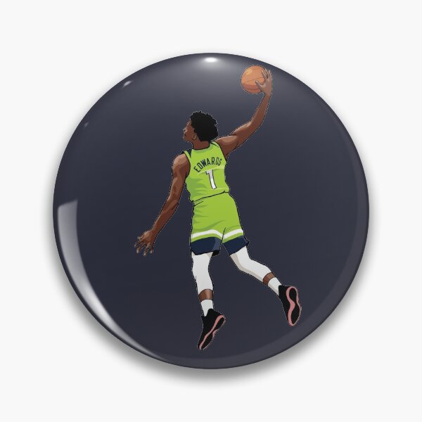 Item preview, Anthony Edwards Vector Dunk Qiangy designed and sold by qiangdade.