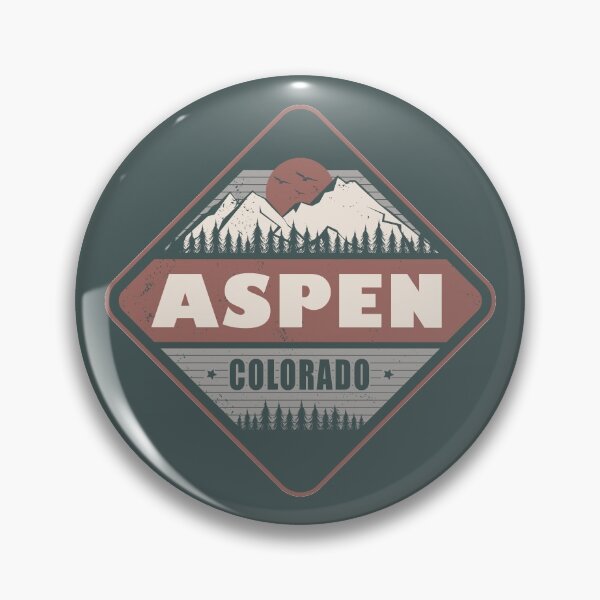 Item preview, Aspen Colorado Vintage Hiking Design designed and sold by CynthiaGraphics.