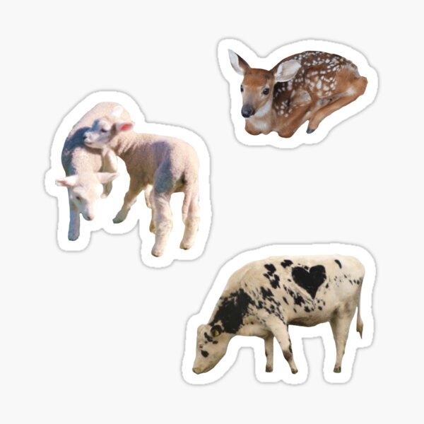 Vista previa del artículo con la obra «Paquete de animales del bosque de la granja», diseñado y vendido por recycledmillenn.
