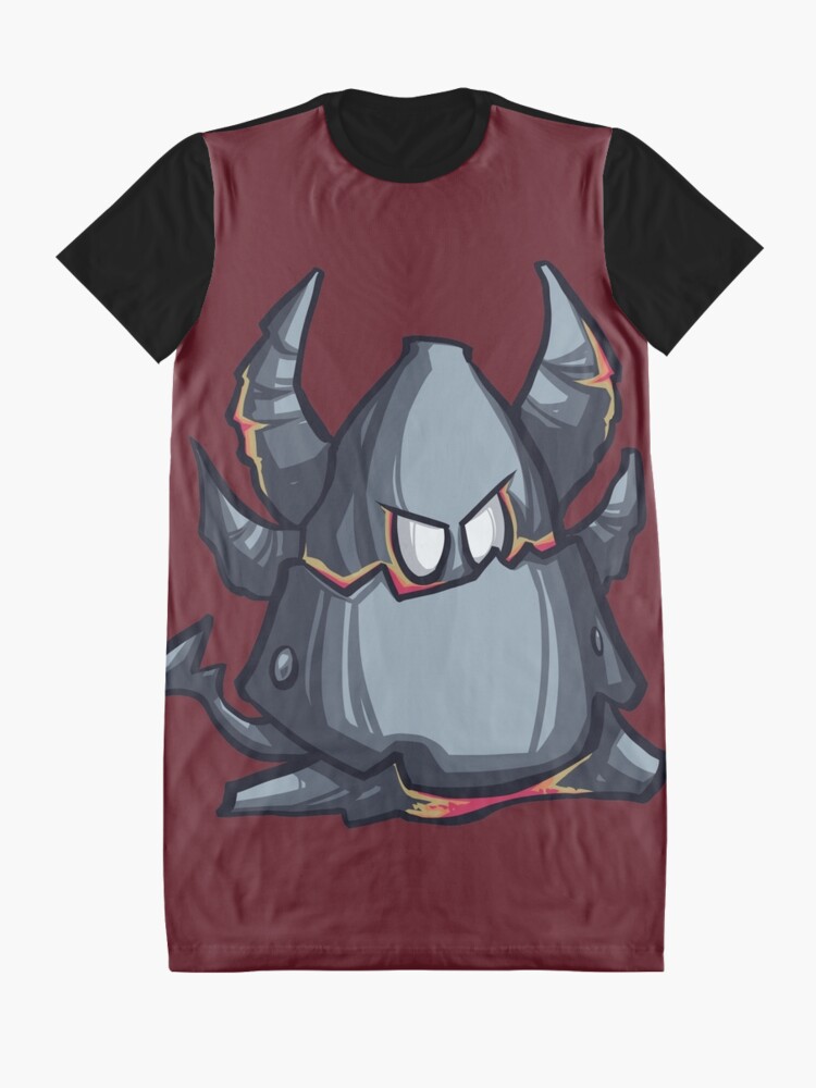 Alternate view of Deathwing chibi Graphic T-Shirt Dress