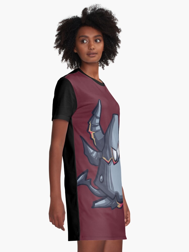 Alternate view of Deathwing chibi Graphic T-Shirt Dress