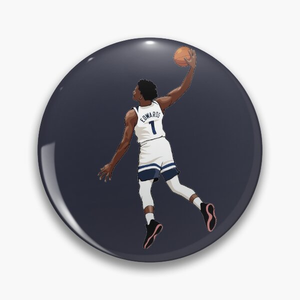 Item preview, Anthony Edwards Vector Dunk Qiangy designed and sold by qiangdade.