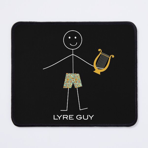 Item preview, Funny Mens Lyre Harp designed and sold by whyitsme.