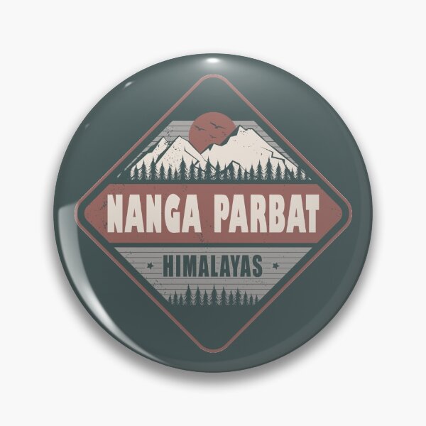 Item preview, Nanga Parbat Himalayas Vintage Hiking Design designed and sold by CynthiaGraphics.