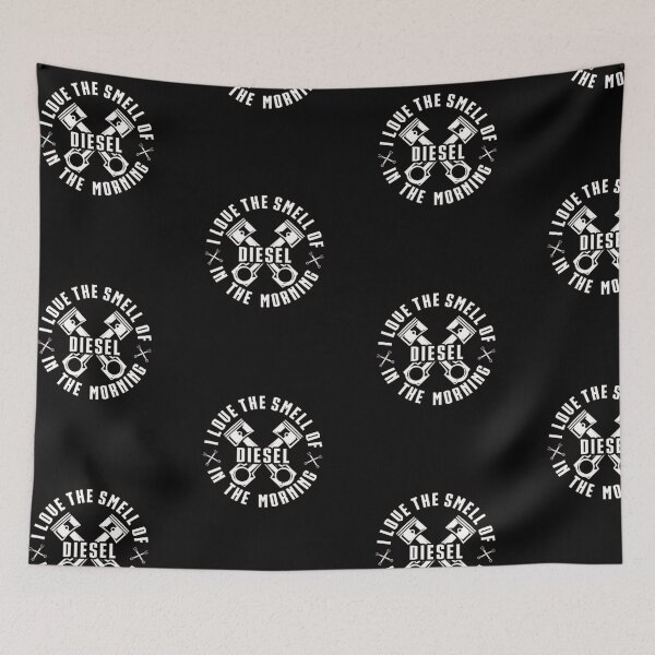 Item preview, I Love The Smell Of Diesel In The Morning designed and sold by StoreRahhal.