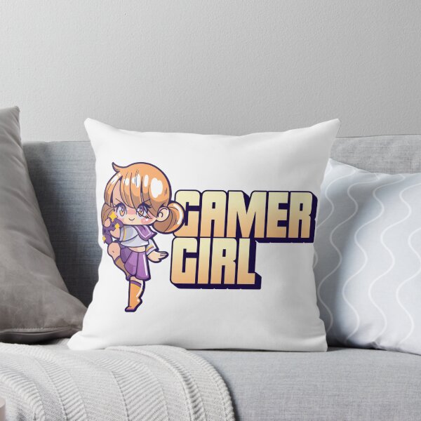 Artikelvorschau, Nettes Chibi Anime Gamer Girl entworfen und verkauft von narilex.