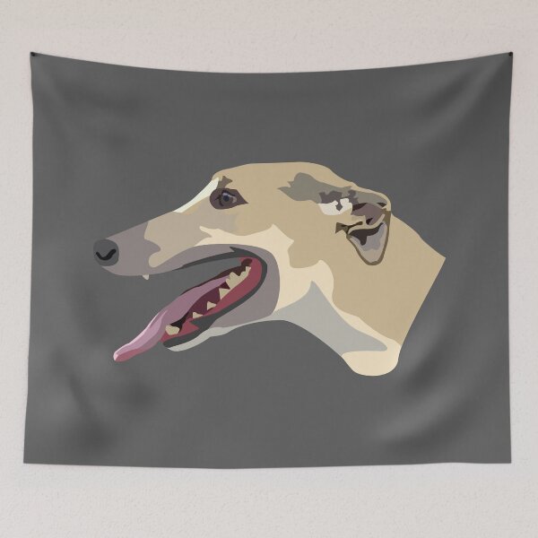 Item preview, My greyhound drawing designed and sold by Blondiabshop.