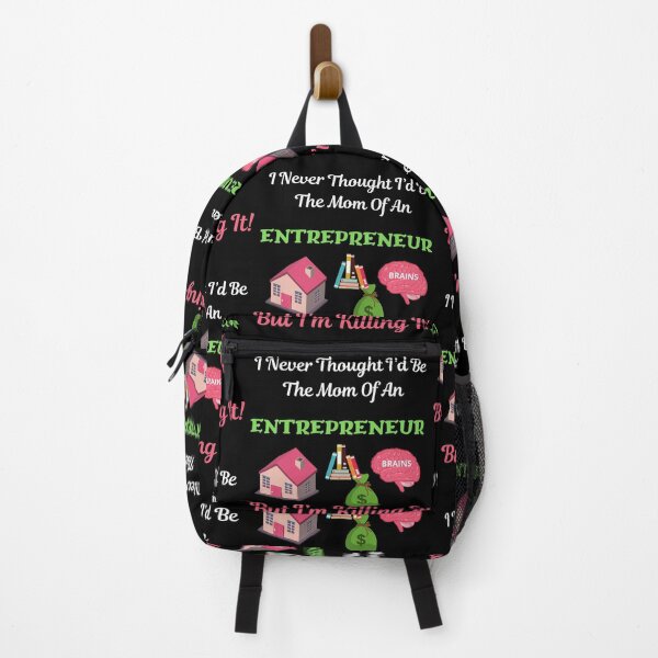 Item preview, Mom Of An Entrepreneur-Black Background  designed and sold by Trendi61.