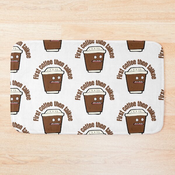 Item preview, First Coffee Then Talkee designed and sold by AnnaAndVibes.