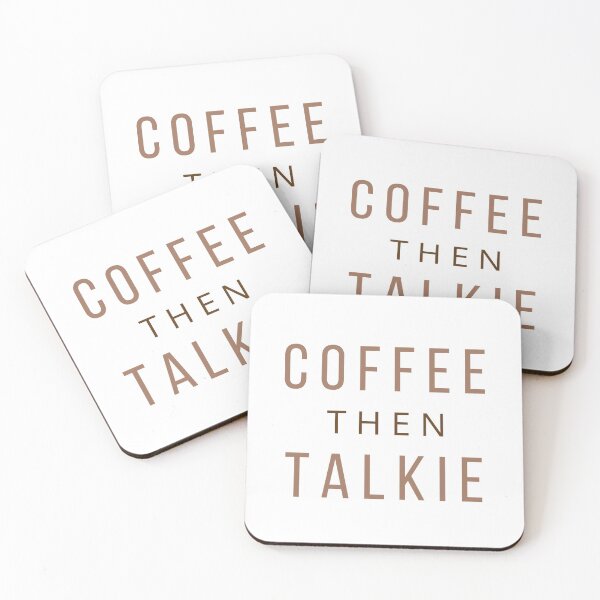 Item preview, Coffee then Talkie designed and sold by Oreo2020 Creations.