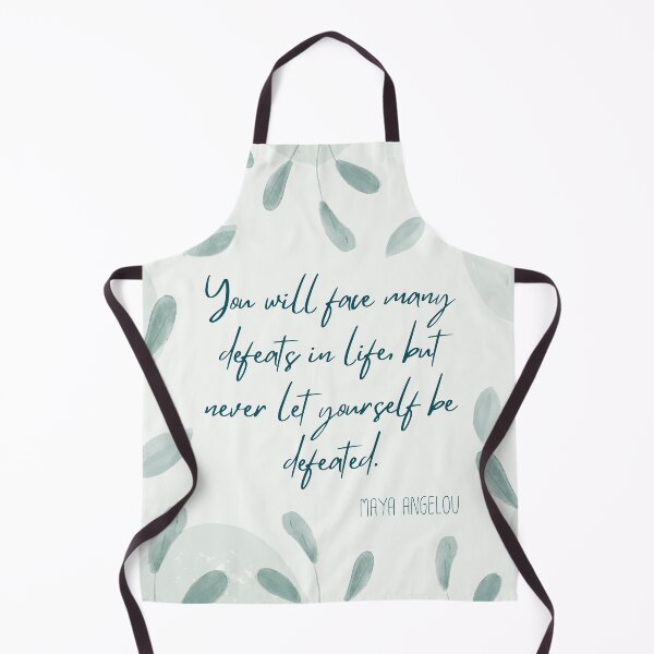 Item preview, Never be Defeated | Maya Angelou designed and sold by AdoptKM.